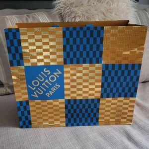 Authentic Louis Vuitton Christmas/Holiday Shopping Bag